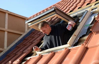Pose de fenêtres de toit Velux à Lafarre